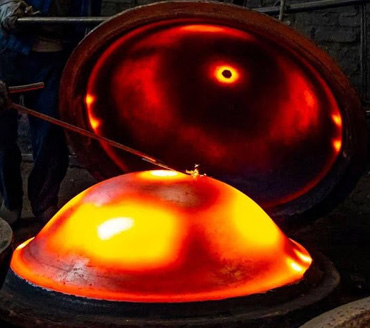 80cm Premium low Cast Iron Fire Pit